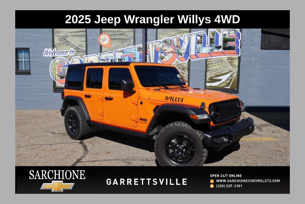 2025 Jeep Wrangler Willys