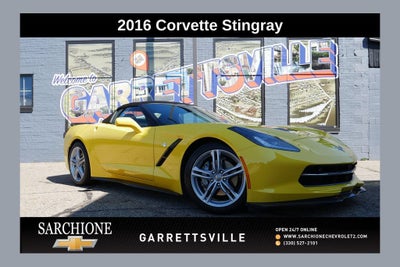 2016 Chevrolet Corvette Stingray 3LT