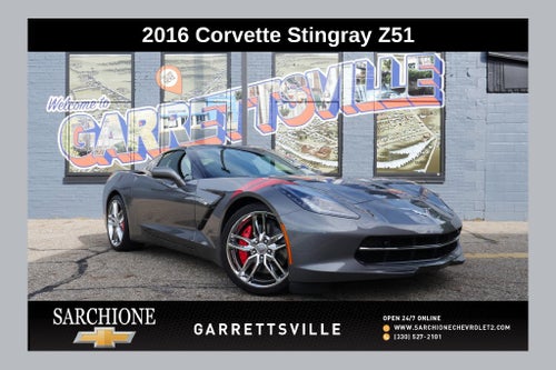 2016 Chevrolet Corvette Stingray Z51 2LT