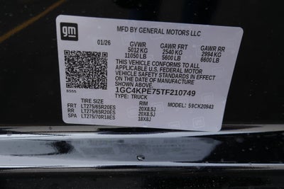 2026 Chevrolet Silverado 2500 HD LTZ