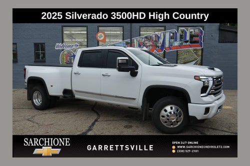2025 Chevrolet Silverado 3500 HD High Country DRW