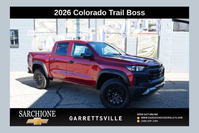 2026 Chevrolet Colorado Trail Boss