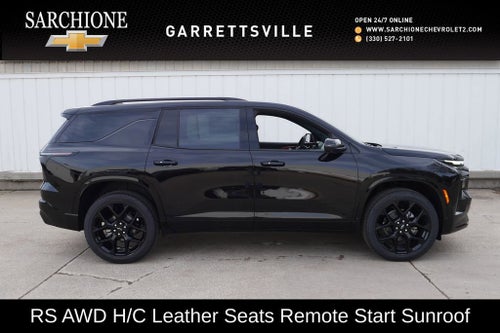 2026 Chevrolet Traverse RS