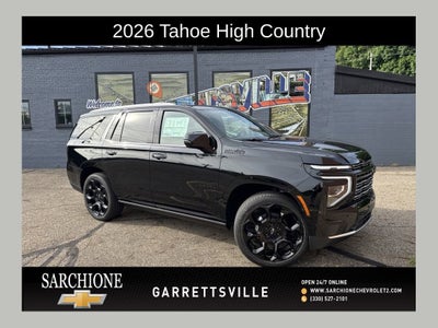 2026 Chevrolet Tahoe High Country