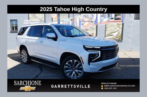 2025 Chevrolet Tahoe High Country