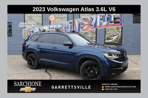 2023 Volkswagen Atlas 3.6L V6 SEL R-Line Black