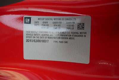 2011 Chevrolet Camaro 1SS