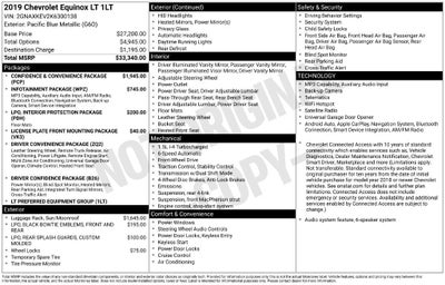2019 Chevrolet Equinox LT