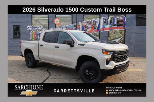 2026 Chevrolet Silverado 1500 Custom Trail Boss