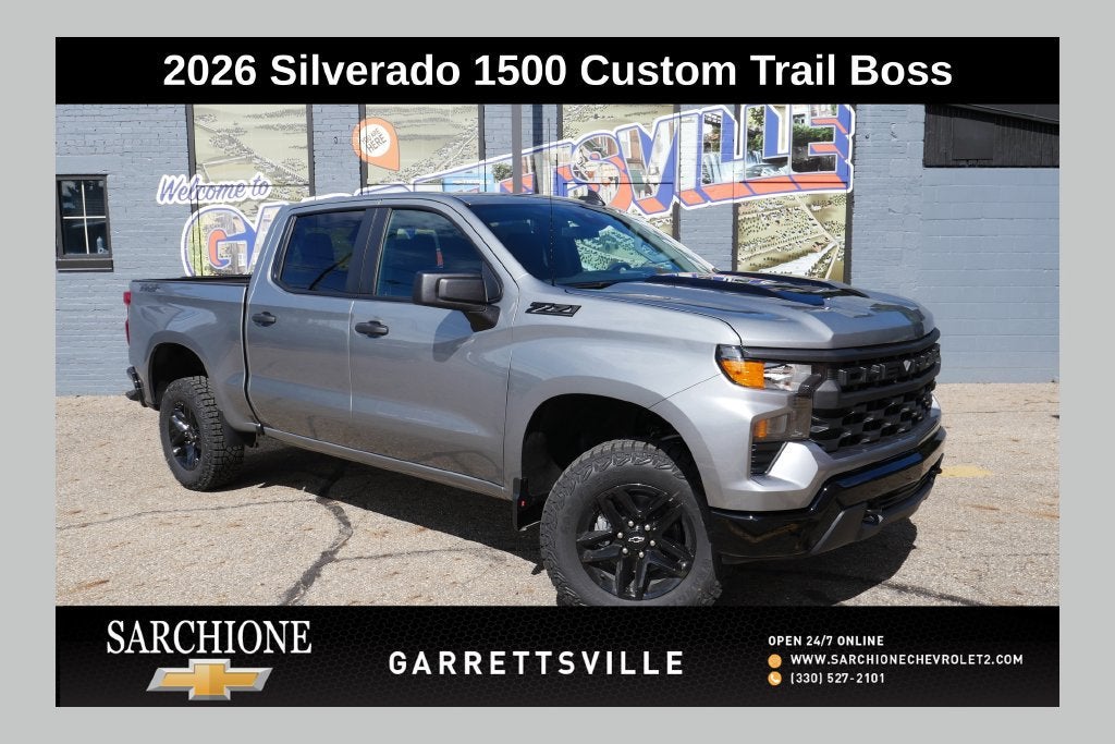2026 Chevrolet Silverado 1500 Custom Trail Boss