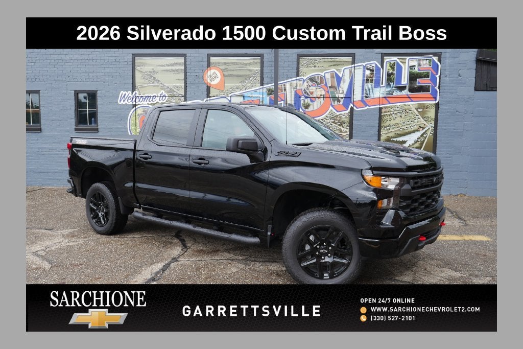 2026 Chevrolet Silverado 1500 Custom Trail Boss