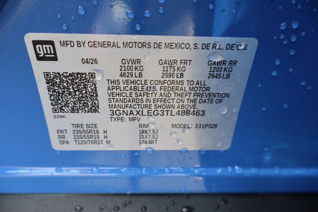 2026 Chevrolet Equinox RS