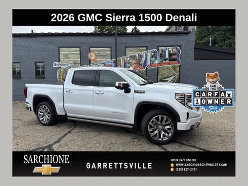 2026 GMC Sierra 1500 Denali